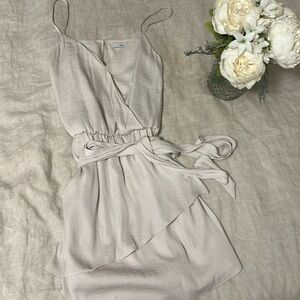 Naked Zebra cream dress